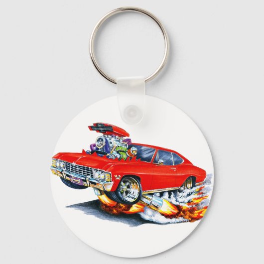 1965-66インパラレッドカー キーホルダー (正面)