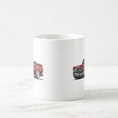 1965-66年のインパラのあずき色のコンバーチブル コーヒーマグカップ (中央)