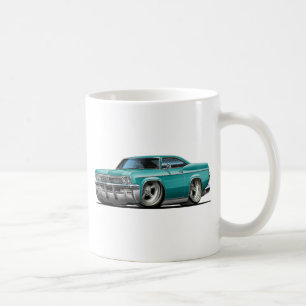 1965-66年のインパラのティール(緑がかった色)車 コーヒーマグカップ