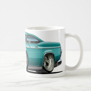 1965-66年のインパラのティール(緑がかった色)車 コーヒーマグカップ