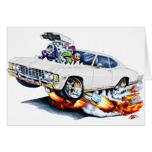 1965-66年のインパラの白車 (正面横)