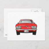 1965 Chevrolet Corvair前面 ポストカード (正面/裏面)
