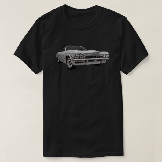 1965 Chevrolet Impala SSアクティブTシャツ Tシャツ (デザイン正面)