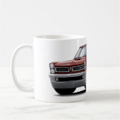 1965 GTOのあずき色車 コーヒーマグカップ (左)