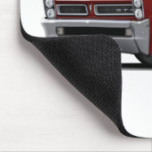 1965 GTOのあずき色黒い上 マウスパッド (コーナー)