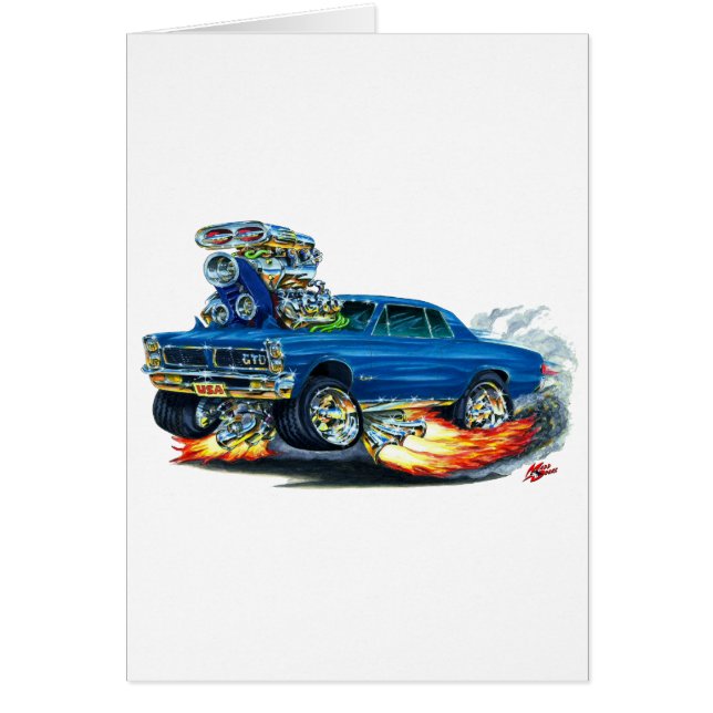 1965 GTOの青車 (正面)