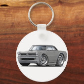 1965 GTOグレーブラックトップ キーホルダー (正面)