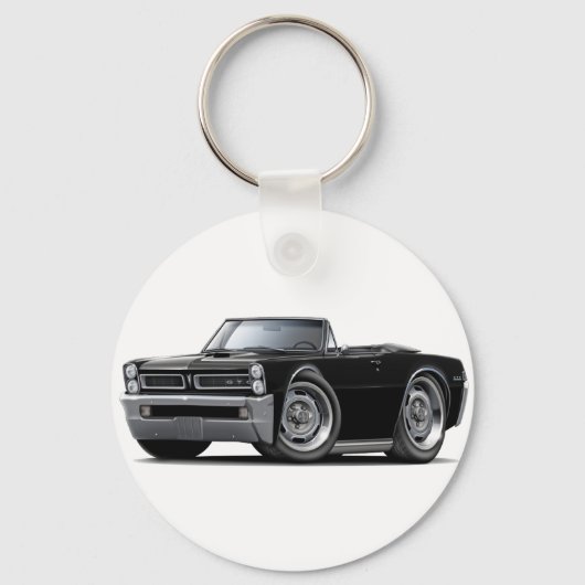 1965 GTOブラックコンバーチブル キーホルダー (正面)