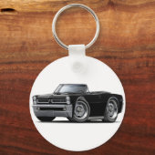 1965 GTOブラックコンバーチブル キーホルダー (正面)