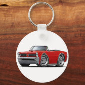 1965 GTO赤コンバーチブル キーホルダー (正面)