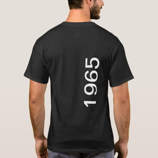 1965 Tシャツ (裏面)