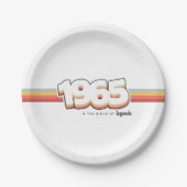 1965 The birth of legends ペーパープレート (正面)