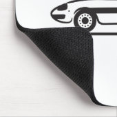 1966アルファロメオデュエットスパイダーベロース マウスパッド (コーナー)