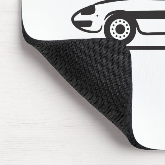 1966アルファロメオデュエットスパイダーベロース マウスパッド (コーナー)