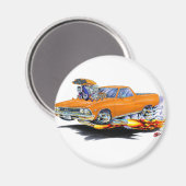 1966エルカミノオレンジトラック マグネット (正面/裏面)