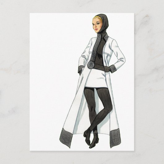 1966カルダンファッション ポストカード (正面)