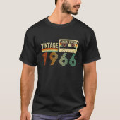 1966クラシック年の第60回ギフトデザインおもしろい生まれin tシャツ (正面)
