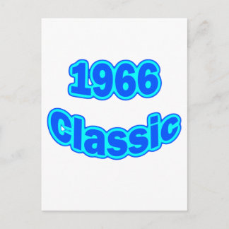 1966クラシック青 ポストカード