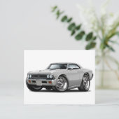 1966シェベルホワイトカー ポストカード (スタンド正面)