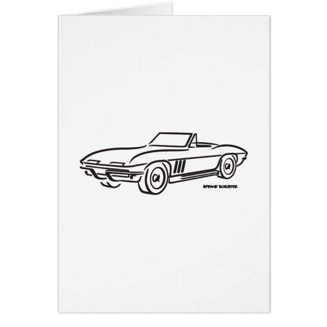 1966シボレーコルベット (正面)