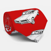 1966ポンティアックレマンカーイラストレーション ネクタイ (ロール)