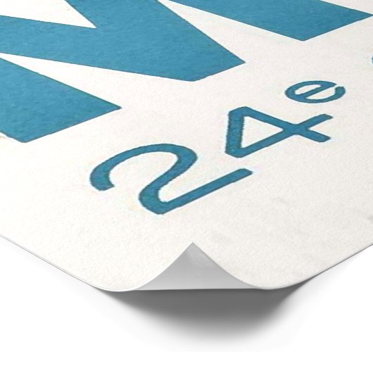 1966モナコグランプリ ポスター (角)