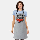 1966ヤギパーソナライズされたの車クラシック車庫 エプロン (着用した状態)