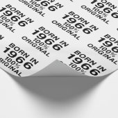 1966年に生まれて下さい ラッピングペーパー (角)