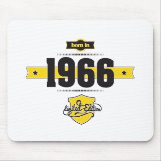 1966年に生まれて下さい(choco&yellow) マウスパッド