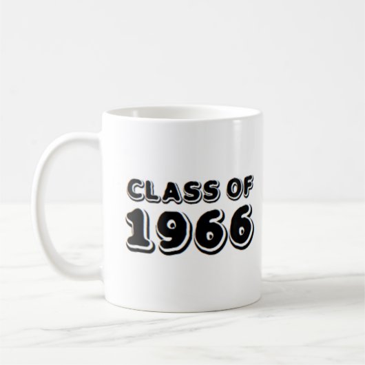1966年のコーヒーマグのクラス コーヒーマグカップ (左)
