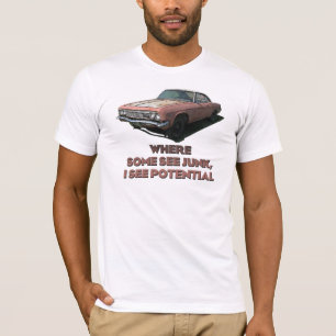1966年のシボレー・インパラのTシャツ Tシャツ