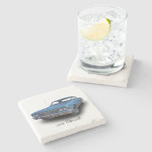 1966年のシボレーCHEVELLE SS ストーンコースター (横)