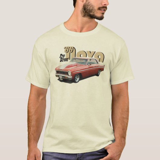 1966年のシボレーChevy 2の新星の親通り Tシャツ (正面)