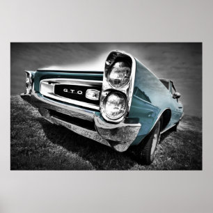 1966年のポンティアクGTO ポスター