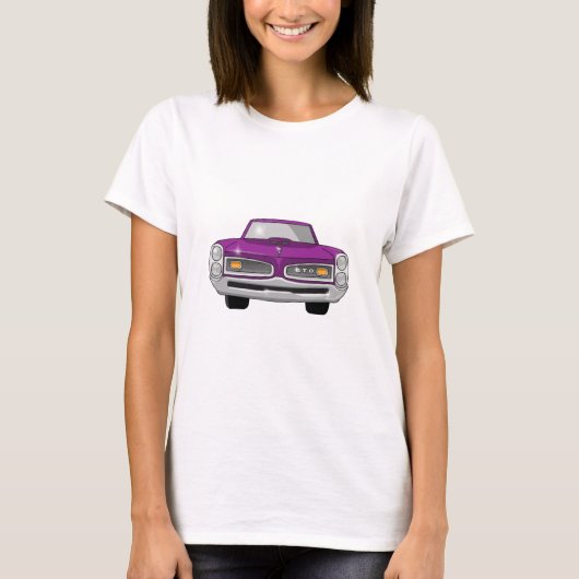 1966年のポンティアクGTO Tシャツ (正面)