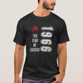 1966年の誕生1966年の伝説の年 Tシャツ