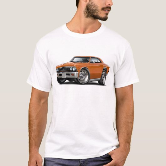 1966年のChevelleのオレンジ車 Tシャツ (正面)
