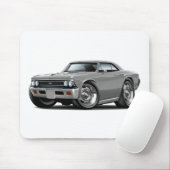 1966年のChevelleの灰色車 マウスパッド (マウス)