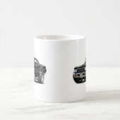 1966年のChevelleの黒い車 コーヒーマグカップ (中央)