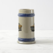 1966年のCoronetの金ゴールド車 ビールジョッキ (中央)