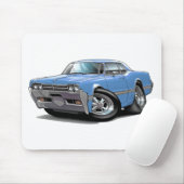 1966年のOldsのカットラスのLt Blue Car マウスパッド (マウス)