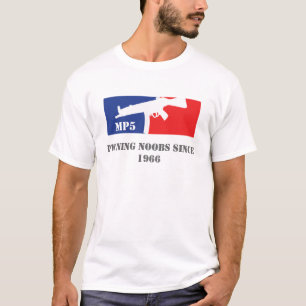1966年以来のMP5 Pwningのnoobs Tシャツ