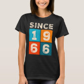 1966年以来56誕生日 Tシャツ (正面)