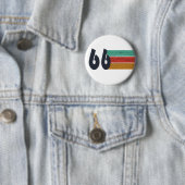 1966年生まれ ヴィンテージ 60歳の誕生日パーティー 缶バッジ (インサイチュ)