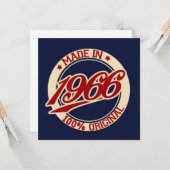 1966年製 カード (正面/裏面インサイチュ)