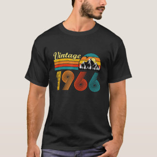 1966年製 ビンテージ おもしろ 誕生日デザイン Tシャツ