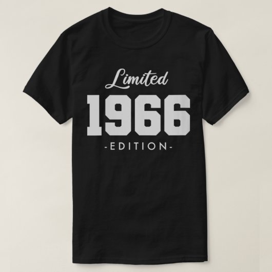 1966年限定版5の女性ギフト Tシャツ (デザイン正面)