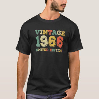 1966年限定版55生まれTの55歳のギフト Tシャツ