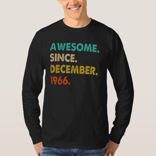 1966年12月から最高 Tシャツ (正面)