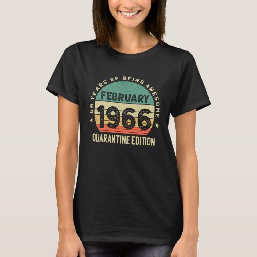 1966年2月1966年2月55th B以来の伝説的 Tシャツ (正面)